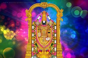 Lord Venkateswara 4K Bokeh lord venkateswara 4k wallpaper