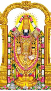 Lord Venkateswara 4K In Gold lord venkateswara 4k wallpaper
