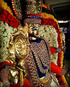 Lord Venkateswara 4K With Gold lord venkateswara 4k wallpaper