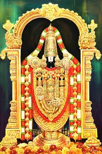 Lord Venkateswara 4K With Prosperity lord venkateswara 4k wallpaper
