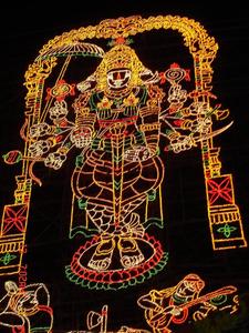 Lord Venkateswara Decorative Lights