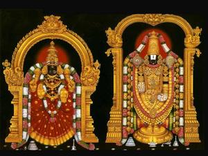 Lord Venkateswara Two Golden Archs