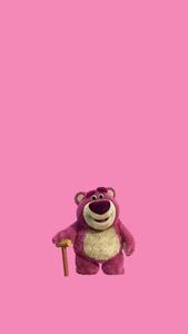 Lotso On Pink lotso wallpaper