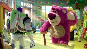 Lotso Welcoming Buzz lotso wallpaper