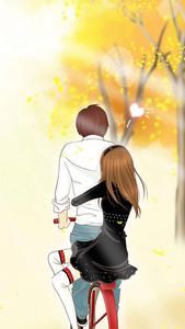 Love Cute Couple Anime love cute couple wallpaper