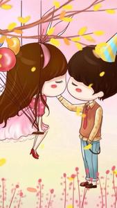 Love Cute Couple In The Swing love cute couple wallpaper