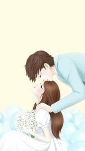 Love Cute Couple Kissing love cute couple wallpaper
