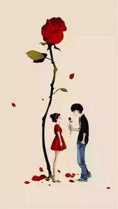 Love Cute Couple Red Rose love cute couple wallpaper
