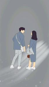 Love Cute Couple Standing love cute couple wallpaper
