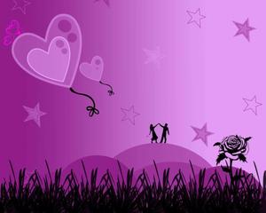 Love illuminates even the darkest days romantic love wallpaper