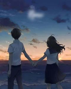 Love is in the Air anime couple wallpaper