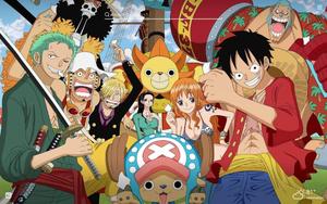 Luffy And Gang One Piece Desktop one piece desktop wallpaper