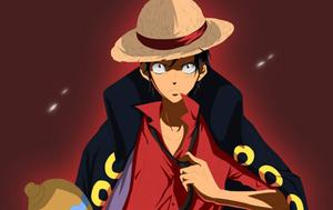Luffy Red Black Clothes luffy wallpaper