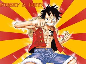 Luffy Wears Red Vest Denim Short luffy wallpaper