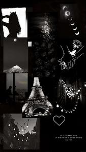 Luminous Collage Black Aesthetic Background black aesthetic wallpaper