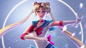 Luna Transforms Usagi Into Sailor Moon sailor moon wallpaper