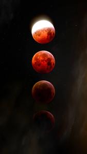 Lunar Moon Eclipse Transition moon wallpaper