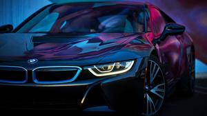 Luxurious 4K BMW car parked in a modern city 4k bmw wallpaper
