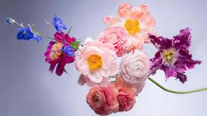 Luxurious Flower Artwork Picture flower wallpaper