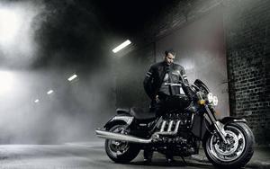 Luxury Classic Black Motorcycle motorcycle wallpaper