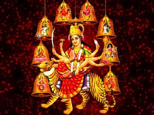Maa Sherawali Avatars Red Aesthetic maa sherawali wallpaper