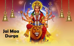 Maa Sherawali Goddess And Lion Dawon maa sherawali wallpaper