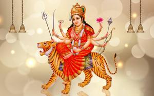 Maa Sherawali Indian Goddess maa sherawali wallpaper