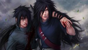 Madara and Izuna, Legendary Brothers of the Uchiha Clan madara wallpaper