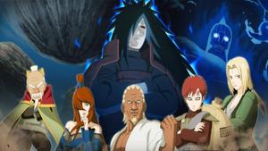 Madara and the Five Kage join forces to protect their land madara wallpaper