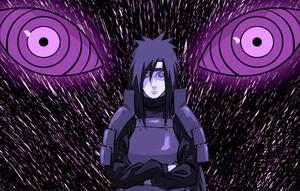 Madara Uchiha, the wielder of Rinnegan eyes with immense powers madara wallpaper