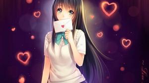 Made with Love anime girl wallpaper