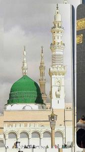 Madina Sharif Side-Shot madina sharif wallpaper