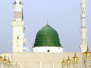 Madina Sharif With Lamps madina sharif wallpaper