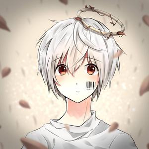 Mafumafu With A Halo Cute Boy Cartoon