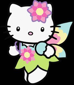 Magical Fairy Cartoon Hello Kitty PFP hello kitty pfp wallpaper