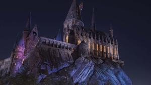 Magical Night at Hogwarts hogwarts wallpaper