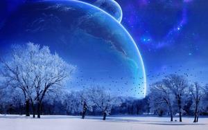 Magical Winter Art winter wallpaper