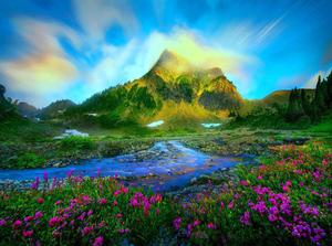 Magnificent Mountain Nature nature wallpaper