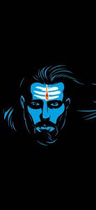 Mahadev Full HD Blue And Black Wallpaper