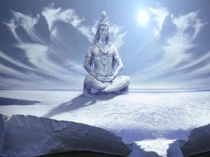 Mahadev Full HD White Clouds Wallpaper