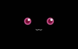 Majestic Black Cat Lounging in Solitude cute black wallpaper