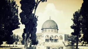 Majestic Mosque Amidst the Old Structures of Palestine palestine wallpaper
