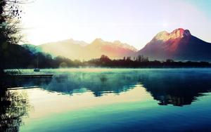 Majestic Mountain Landscape landscape wallpaper