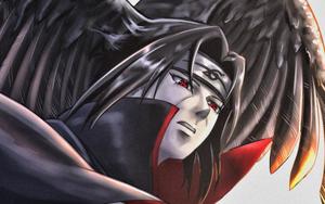 Majestic Naruto Shippuden Uchiha Itachi PFP Digital Art itachi pfp wallpaper
