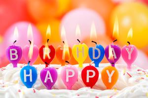 Make a wish! happy birthday wallpaper