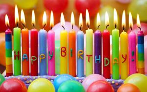 Make a wish and blow out the candles! happy birthday wallpaper