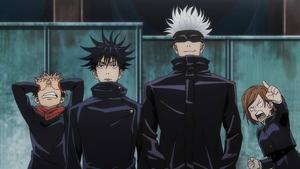 Maki & Panda - The Cute First Years of Jujutsu Kaisen jujutsu kaisen wallpaper