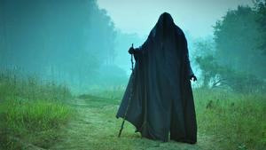 Man In Black Cloak Scary scary wallpaper