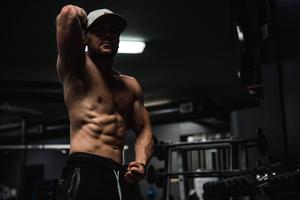 Man In Gym meme wallpaper