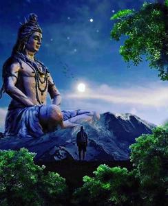 Man Praying For Mahadev HD Wallpaper